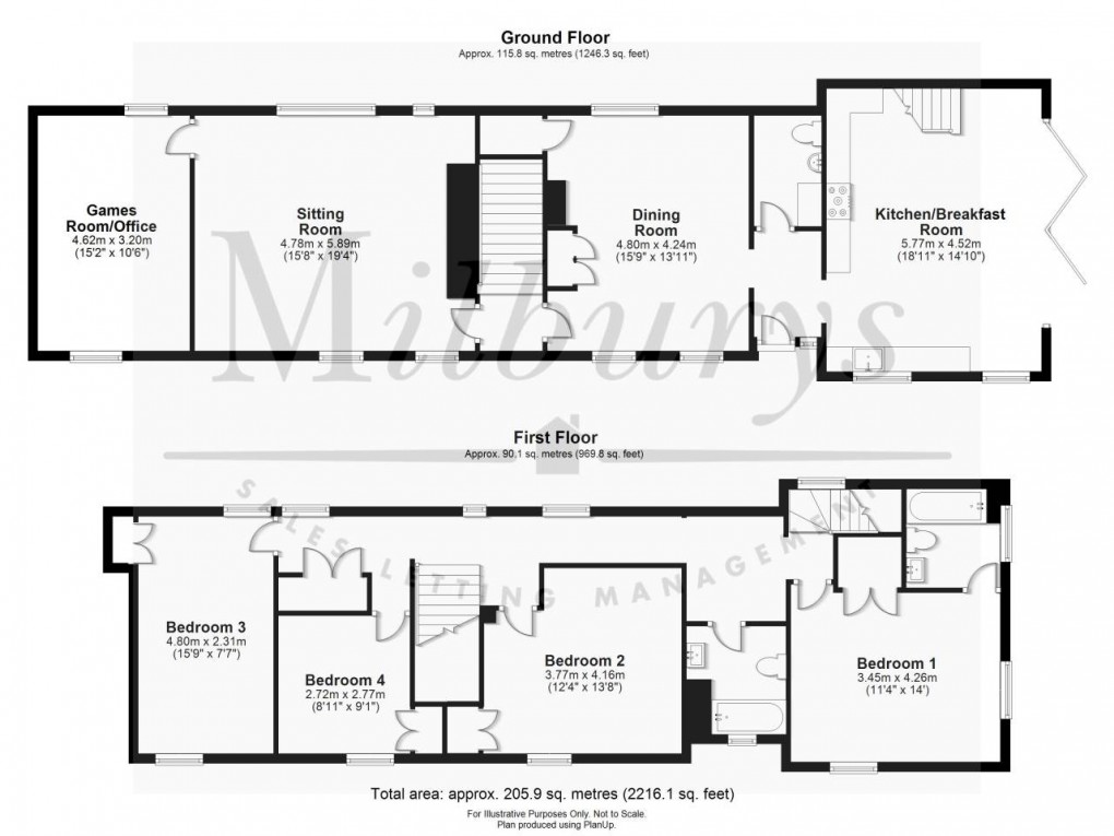 Floorplan for Chipping Sodbury, South Gloucestershire