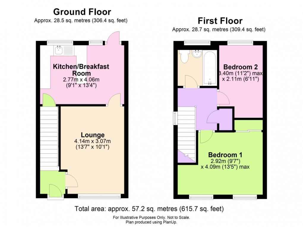 Floorplan for Yate, South Gloucestershire