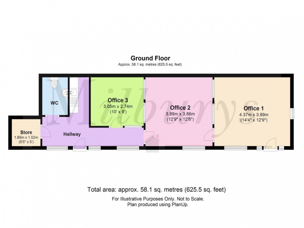 Floorplan for Folly Road, Latteridge, South Gloucestershire, Iron Acton