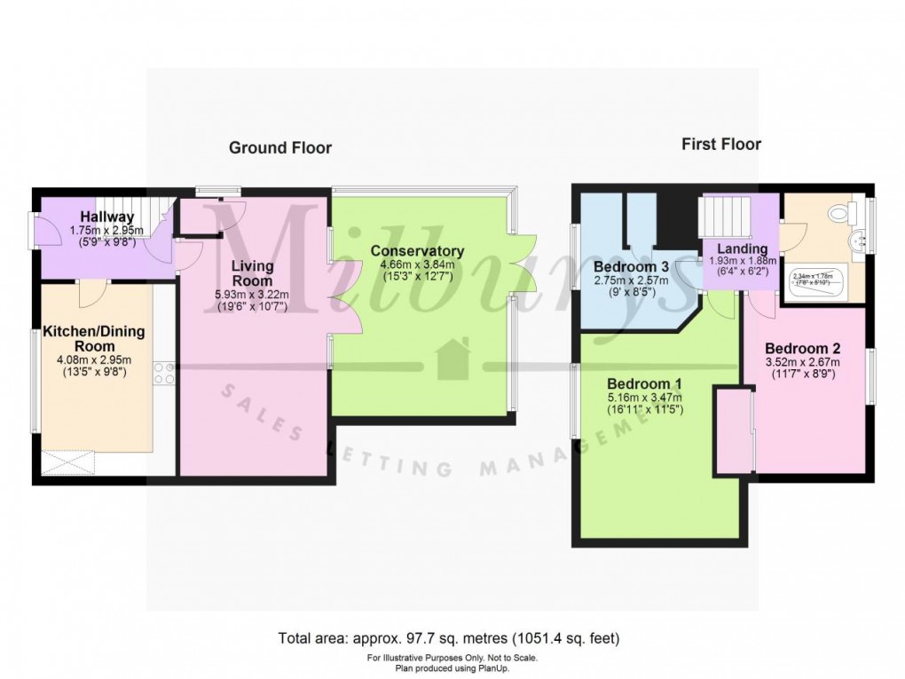 Floorplan for Alveston, South Gloucestershire, Bristol