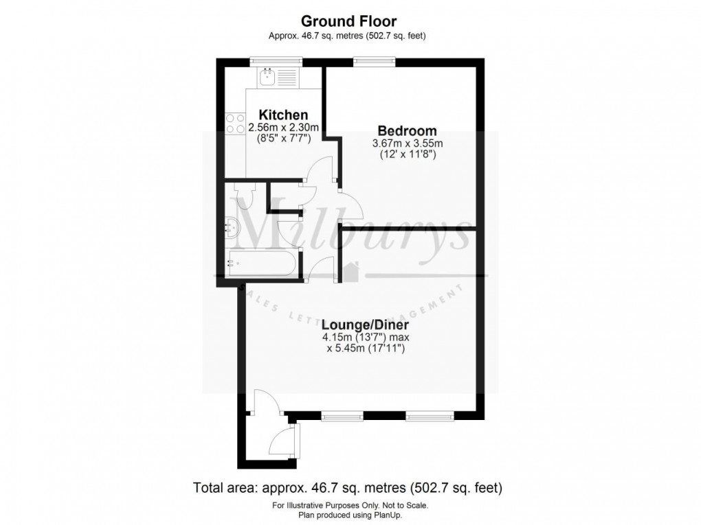 Floorplan for Marybrook Street, Berkeley