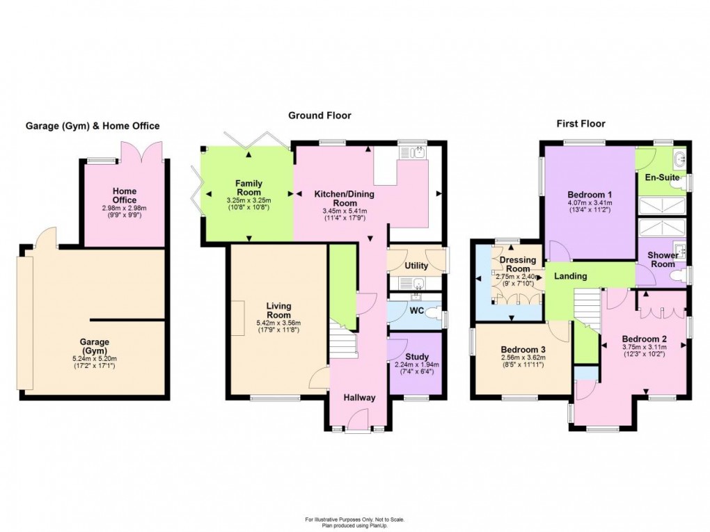 Floorplan for Thornbury, South Gloucestershire, Bristol