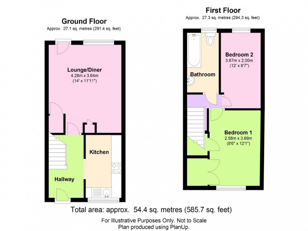 Floorplan for Thornbury, South Gloucestershire