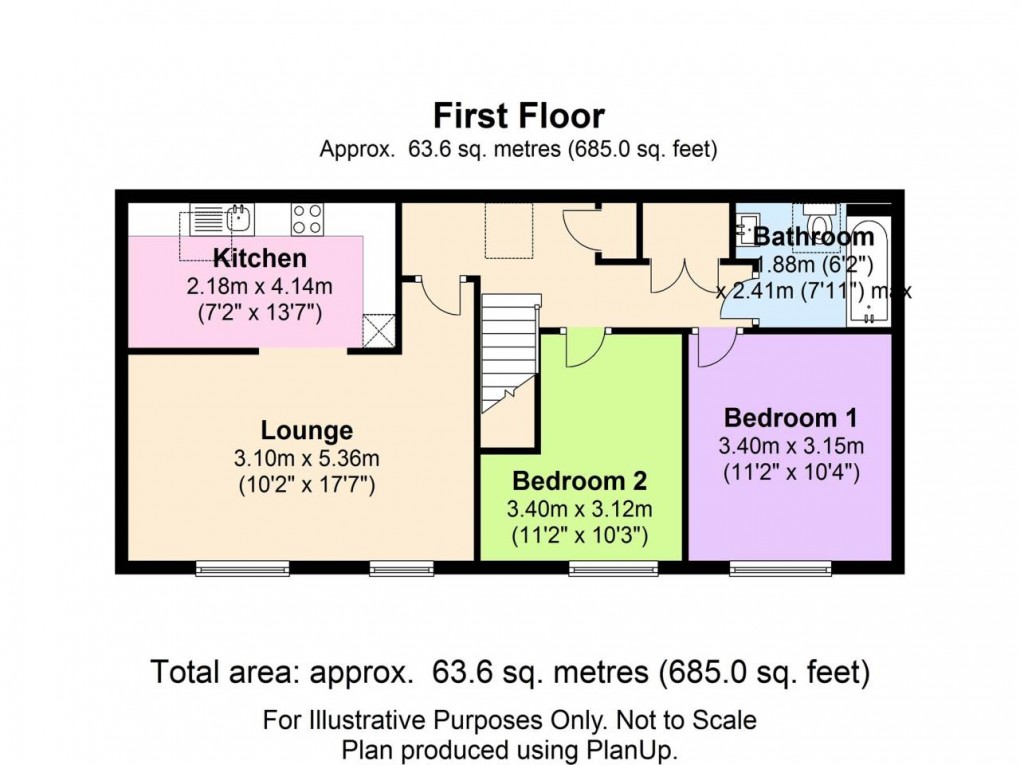 Floorplan for Yate, South Gloucestershire