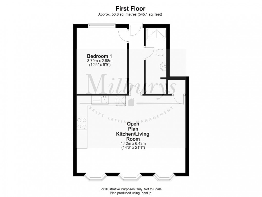 Floorplan for Wotton-under-Edge, Gloucestershire