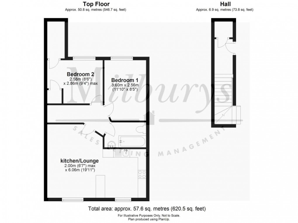 Floorplan for Thornbury, South Gloucestershire