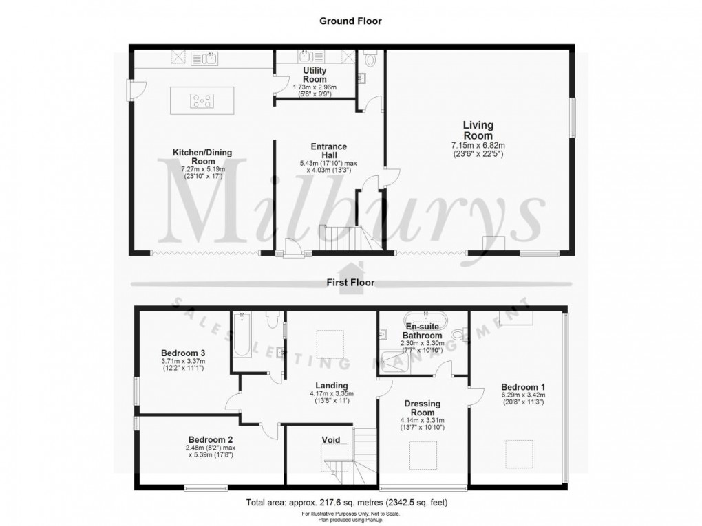 Floorplan for Nr Berkeley, Gloucestershire