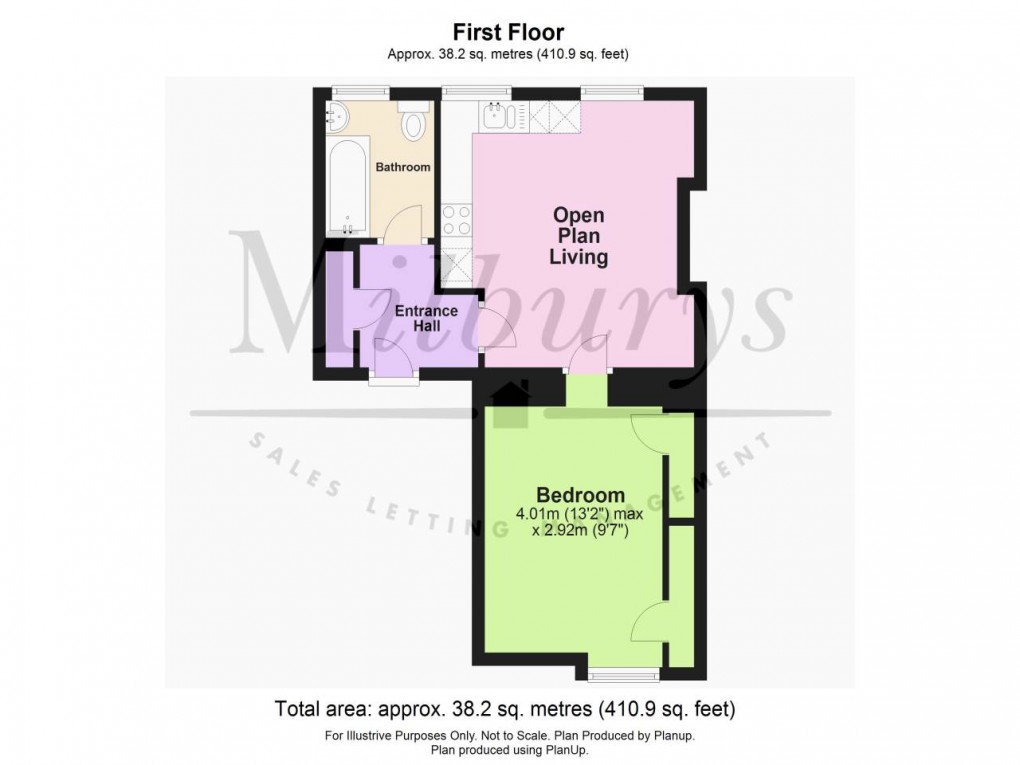 Floorplan for Horse Street, Chipping Sodbury, South Gloucestershire