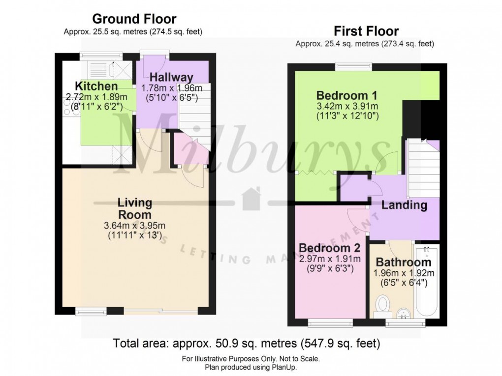 Floorplan for Bradley Stoke, South Gloucestershire