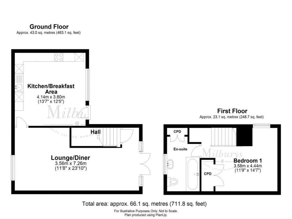 Floorplan for Olveston, South Gloucestershire, Bristol