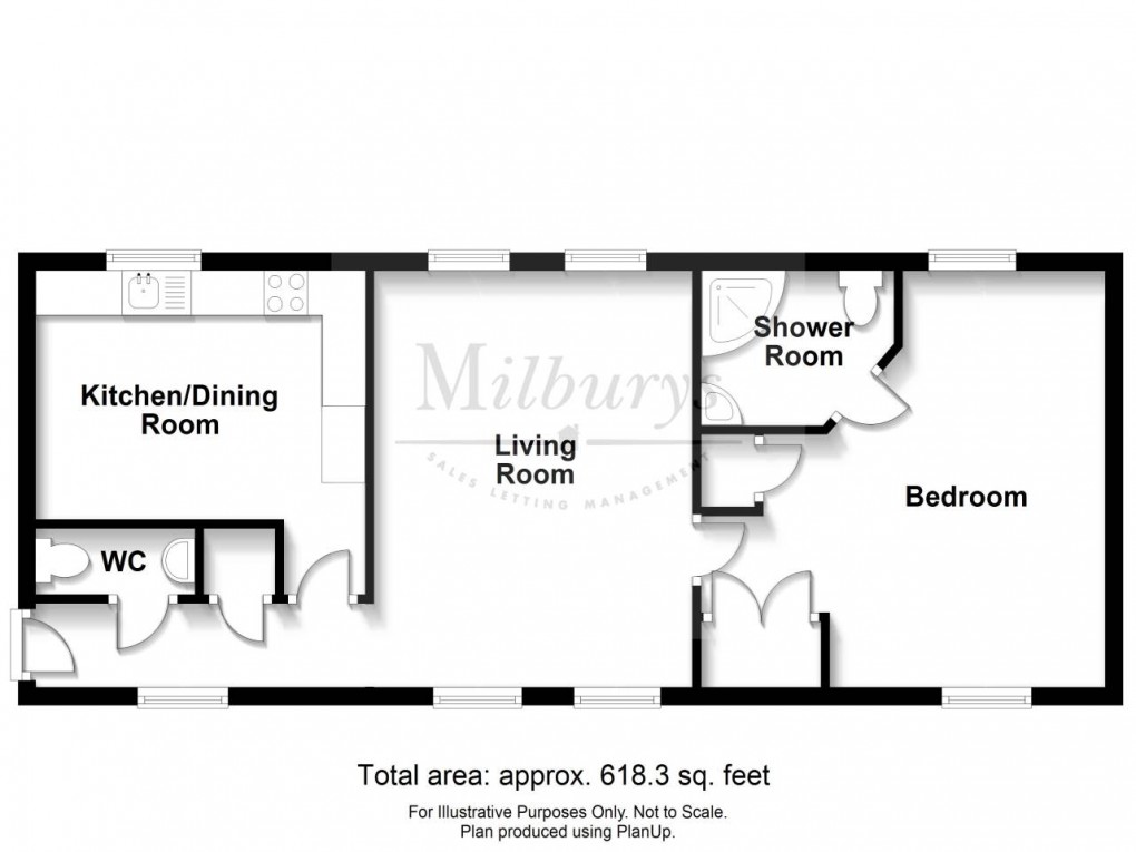 Floorplan for Thornbury, South Gloucestershire