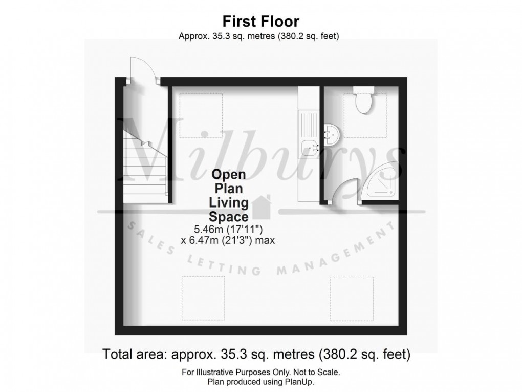 Floorplan for The Down, Alveston, South Gloucestershire