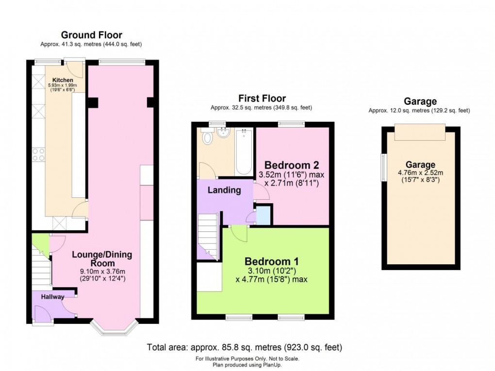 Floorplan for Thornbury, South Gloucestershire, Bristol