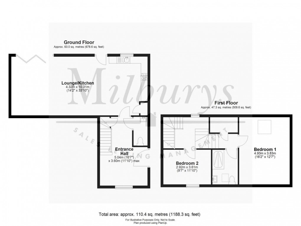 Floorplan for Old Frenchay Hospital, Beckspool Road, Frenchay, Bristol, Winterbourne