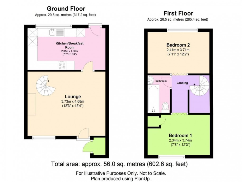 Floorplan for Thornbury, South Gloucestershire