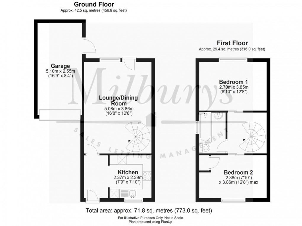 Floorplan for Charfield, Wotton-under-Edge, Gloucestershire