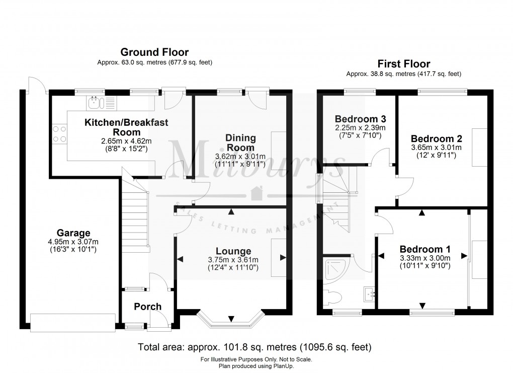 Floorplan for Merlin Haven, Wotton-under-Edge, Gloucestershire