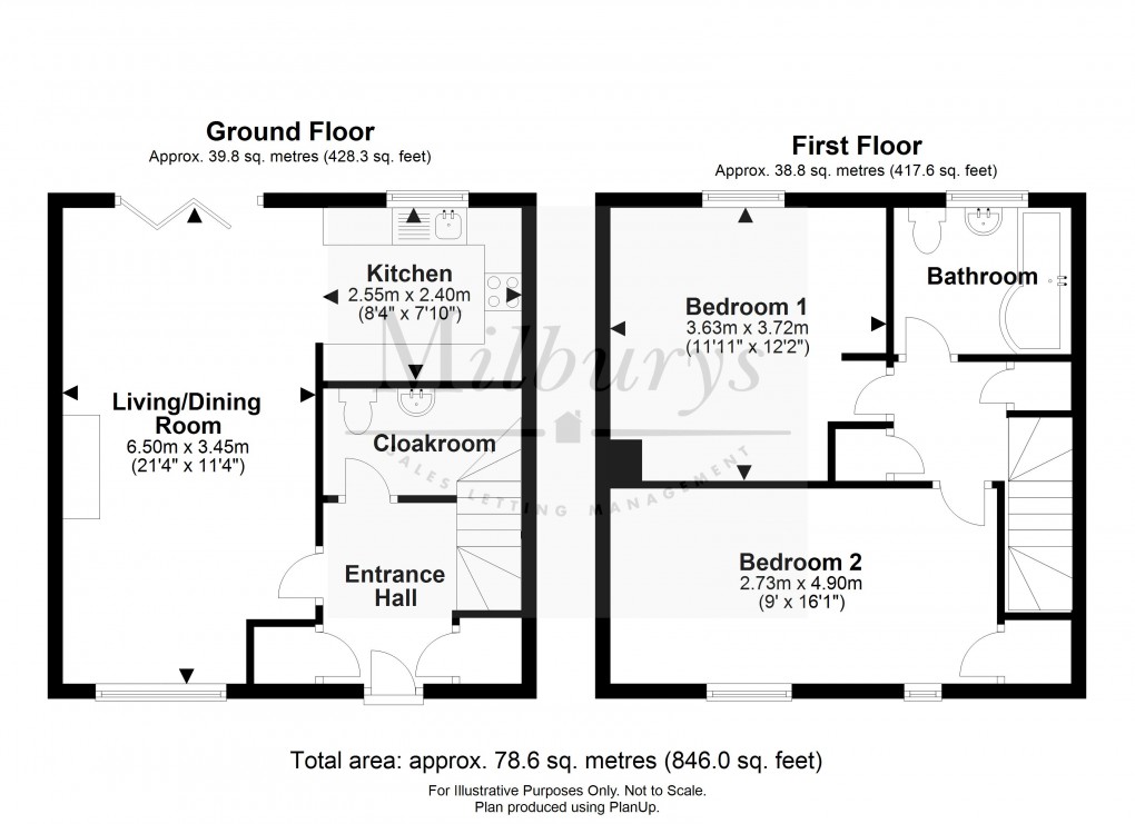 Floorplan for Tytherington, South Gloucestershire