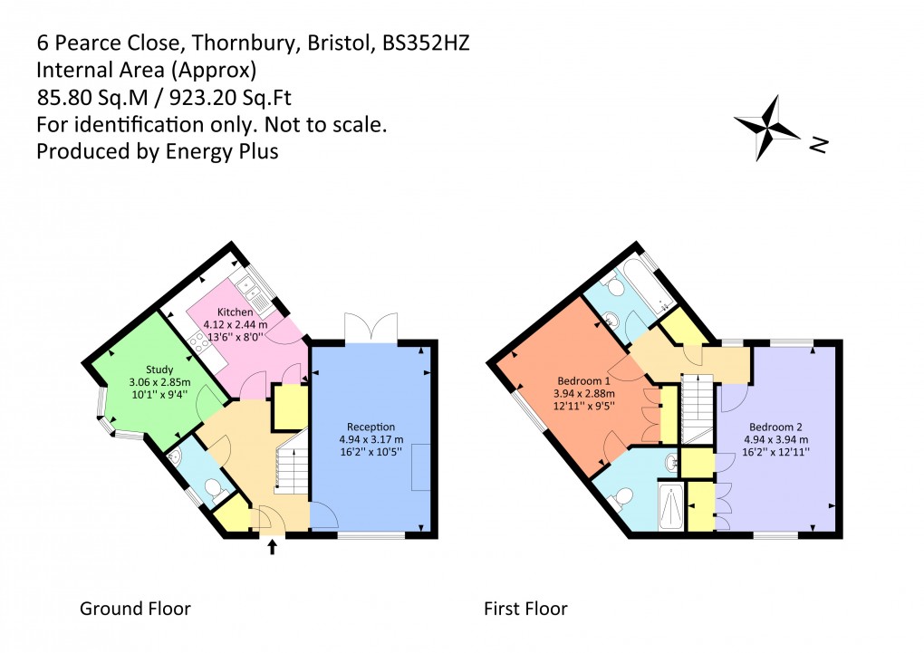 Floorplan for Thornbury, South Gloucestershire