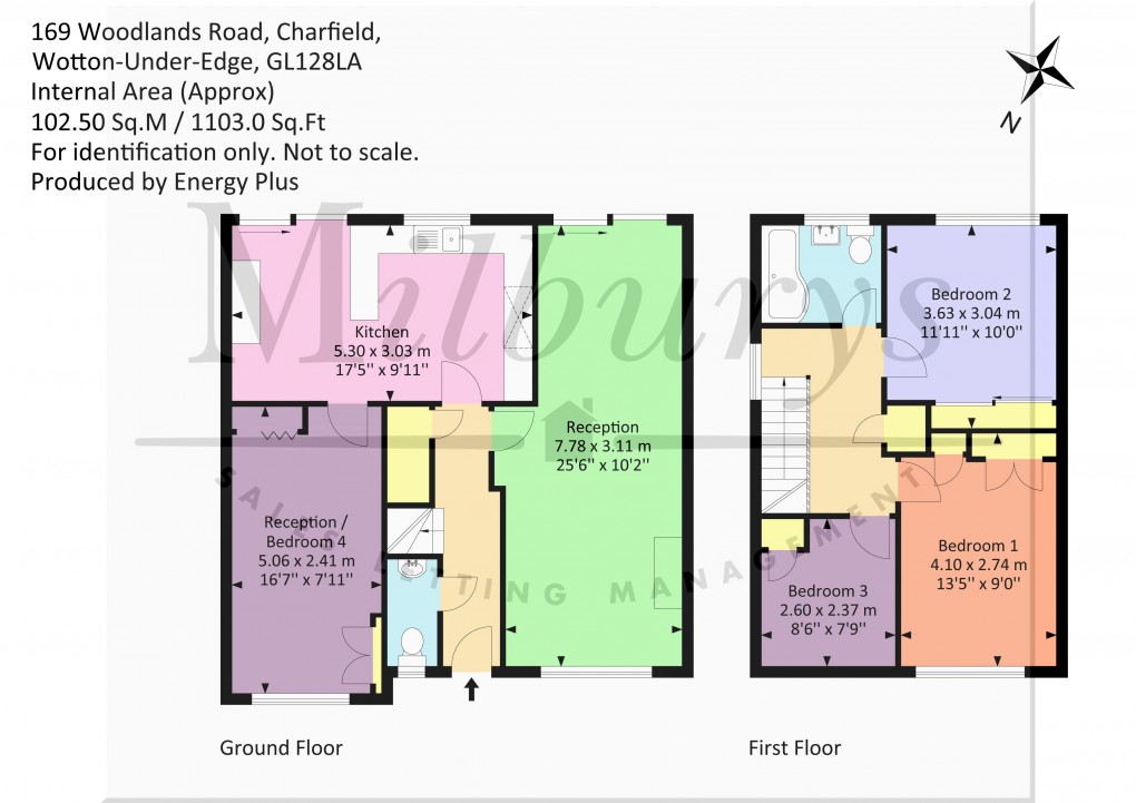 Floorplan for Wotton-under-Edge, Charfield, South Gloucestershire