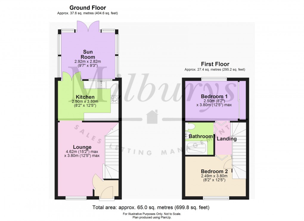 Floorplan for Tylers Way, Yate, South Gloucestershire