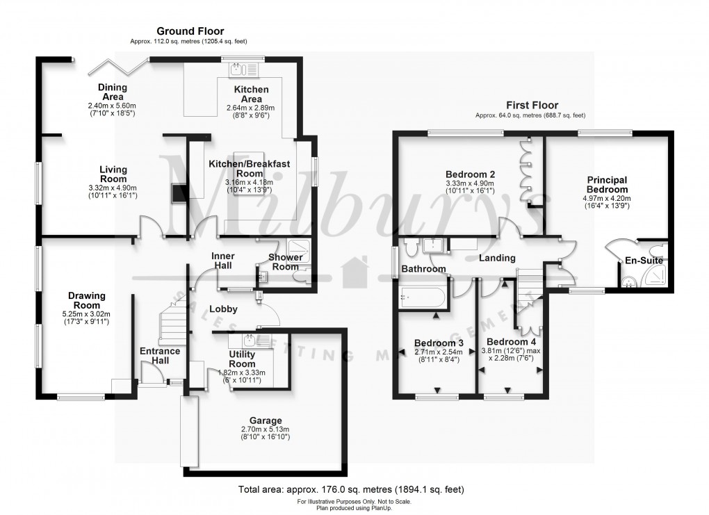 Floorplan for Strode Common, Alveston, South Gloucestershire