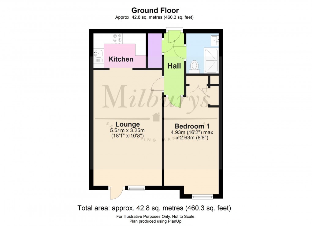 Floorplan for Hounds Road, Chipping Sodbury, S Gloucestershire