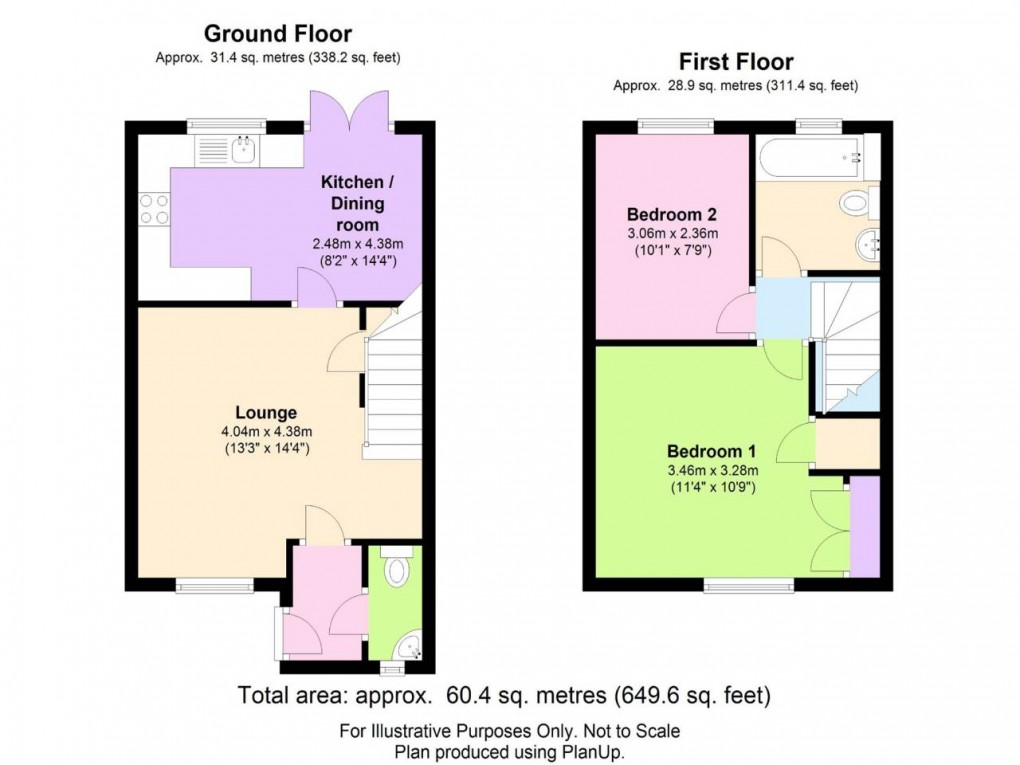 Floorplan for Hortham Village, Almondsbury, South Gloucestershire