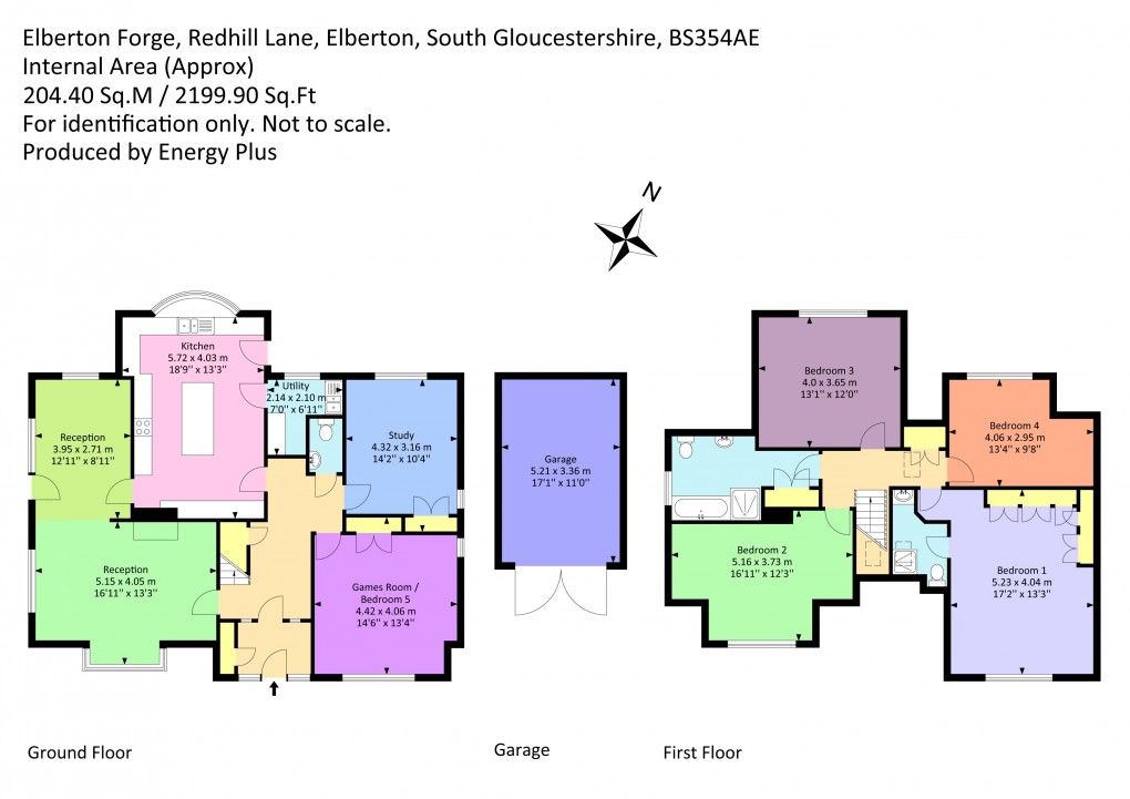 Floorplan for Redhill Lane, Elberton, South Gloucestershire