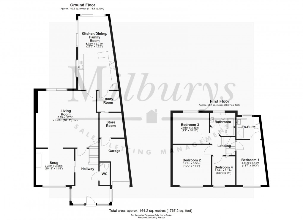 Floorplan for The Pound, Lower Almondsbury, South Gloucestershire