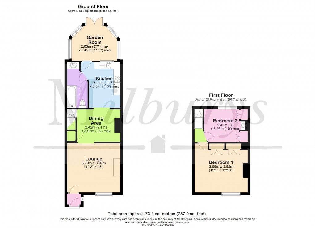 Floorplan for Badminton Road, Old Sodbury, South Gloucestershire