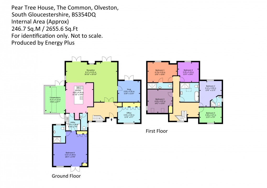 Floorplan for The Common, Olveston, South Gloucestershire