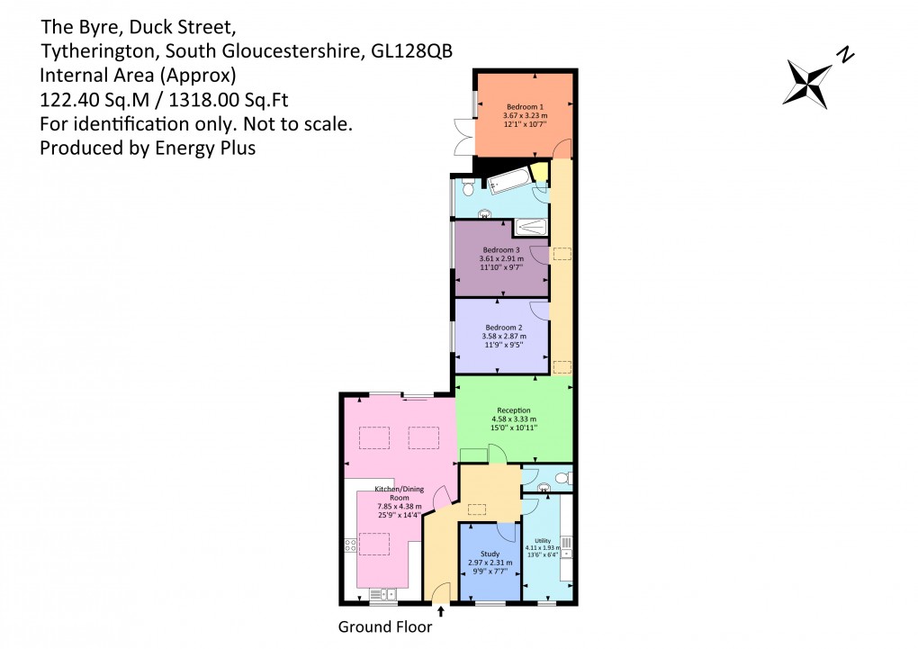Floorplan for Duck Street, Tytherington, South Gloucestershire