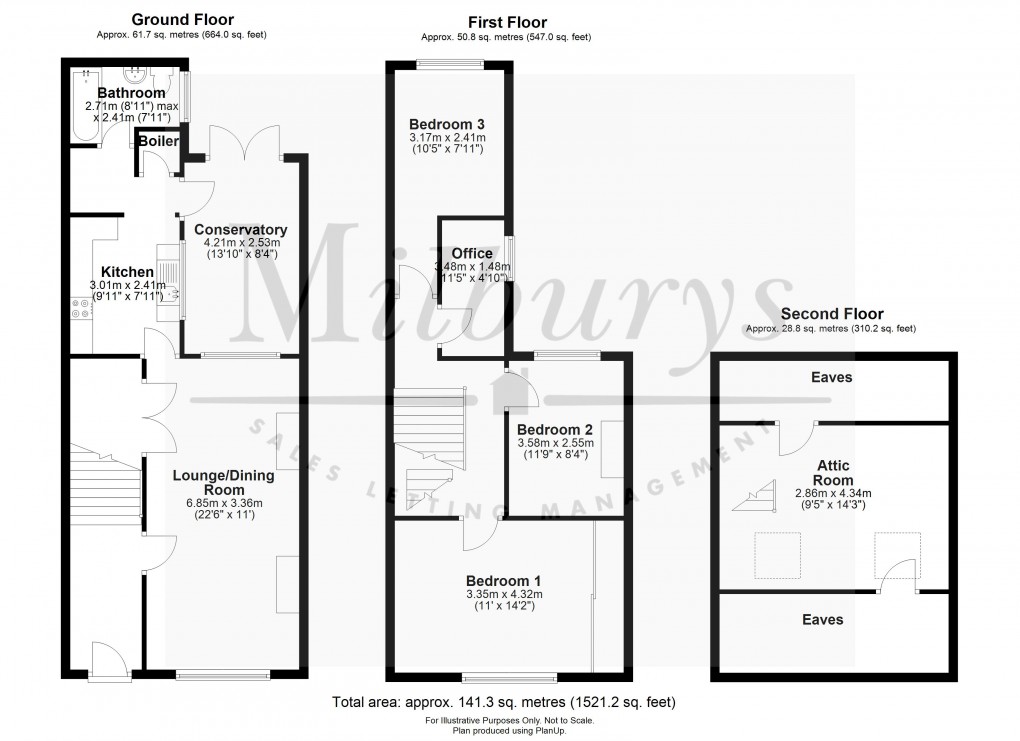 Floorplan for Newtown, Berkeley, Gloucestershire