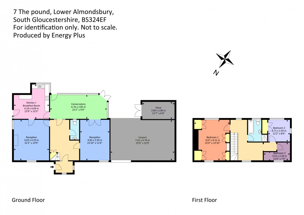 Floorplan for The Pound, Lower Almondsbury, South Gloucestershire