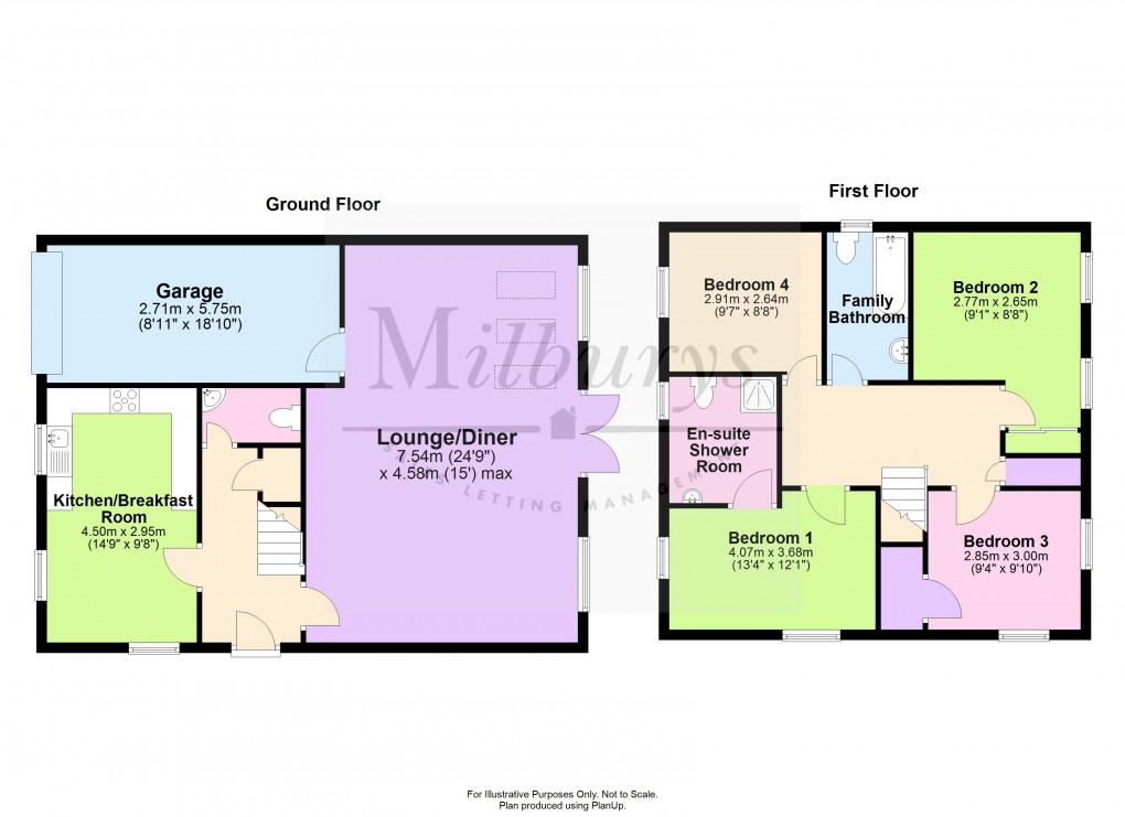 Floorplan for Wotton-under-Edge, Charfield, South Gloucestershire