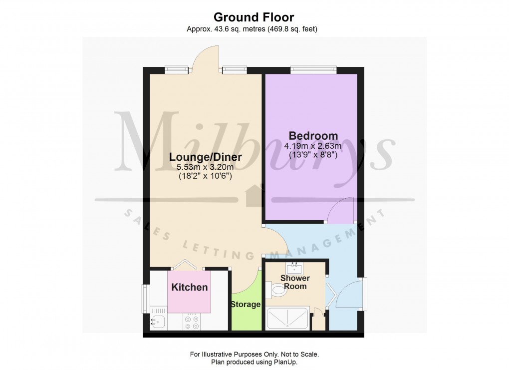 Floorplan for Hounds Road, Chipping Sodbury, South Gloucestershire