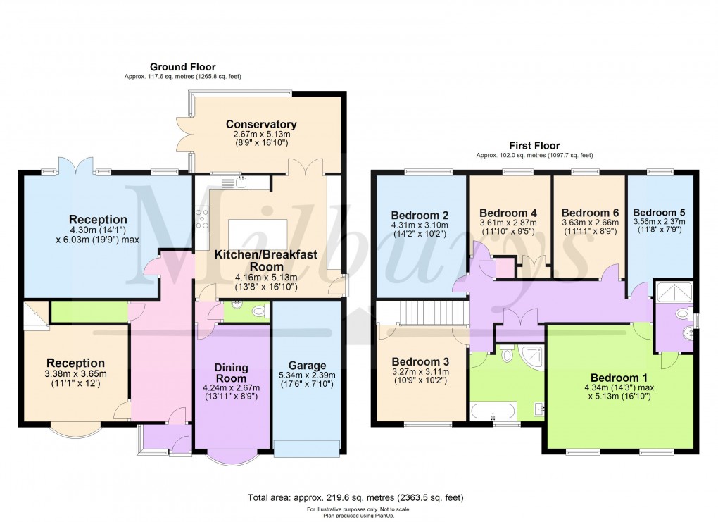 Floorplan for Cesson Close, Chipping Sodbury, South Gloucestershire