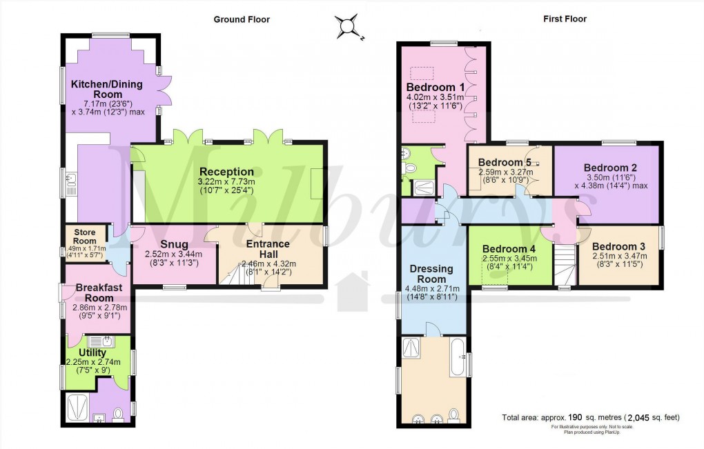 Floorplan for Dyers Lane, Iron Acton, South Gloucestershire