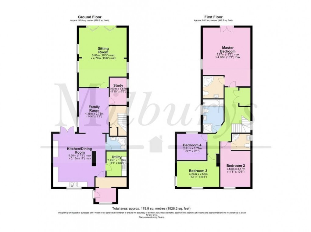 Floorplan for Wotton Road, Rangeworthy, South Gloucestershire