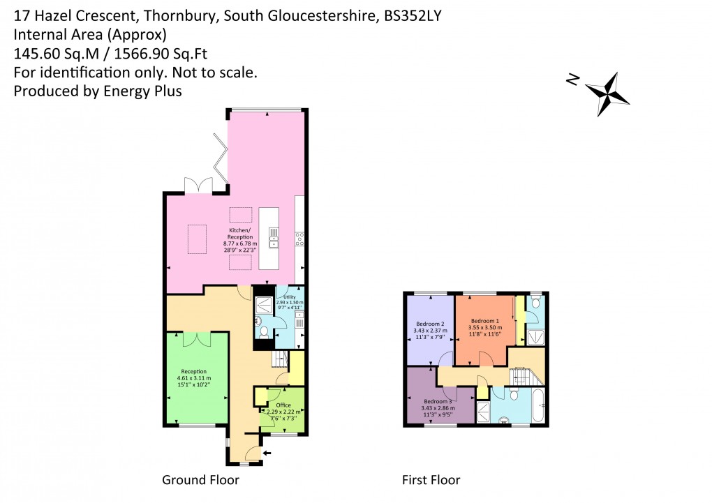 Floorplan for Thornbury, South Gloucestershire