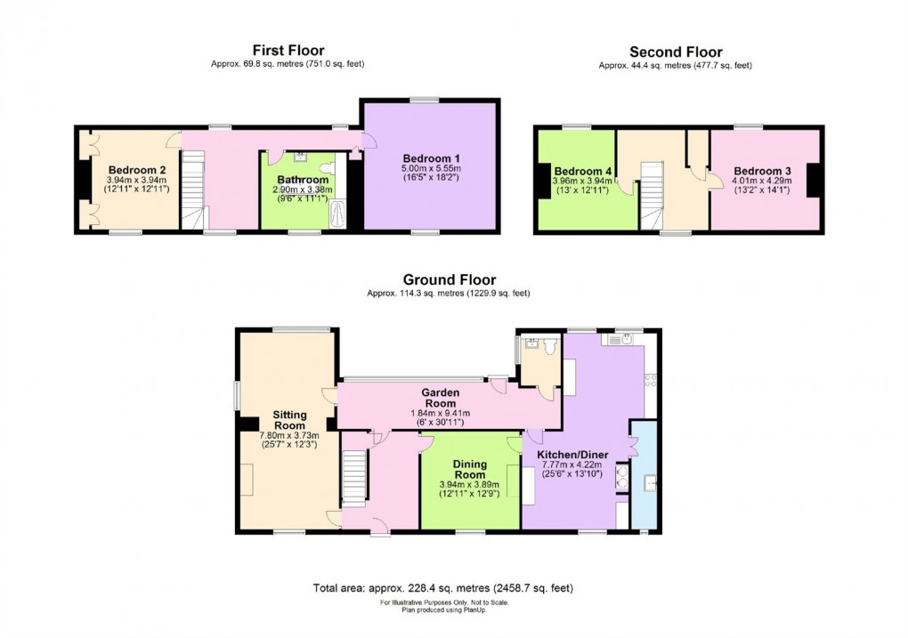 Floorplan for Sodbury Road, Wickwar, South Gloucestershire