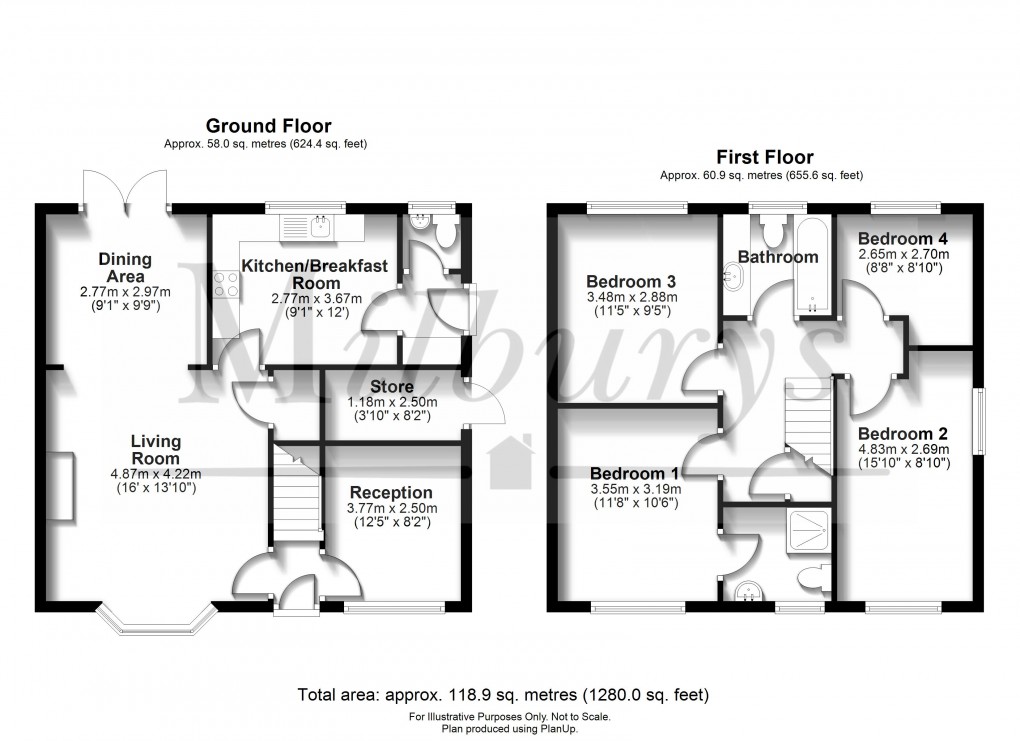 Floorplan for Pilning, Bristol, Gloucestershire