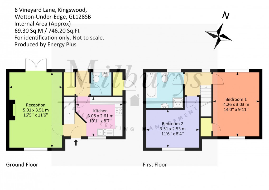 Floorplan for Wotton-under-Edge, Kingswood, Gloucestershire