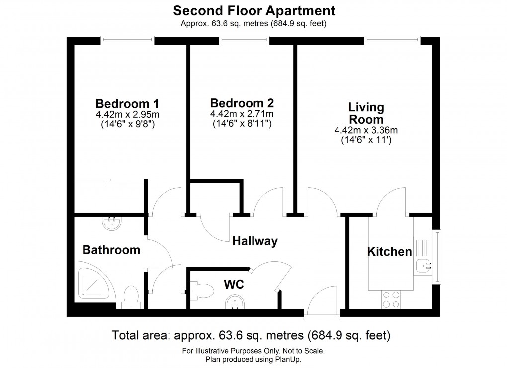 Floorplan for Thornbury, South Gloucestershire