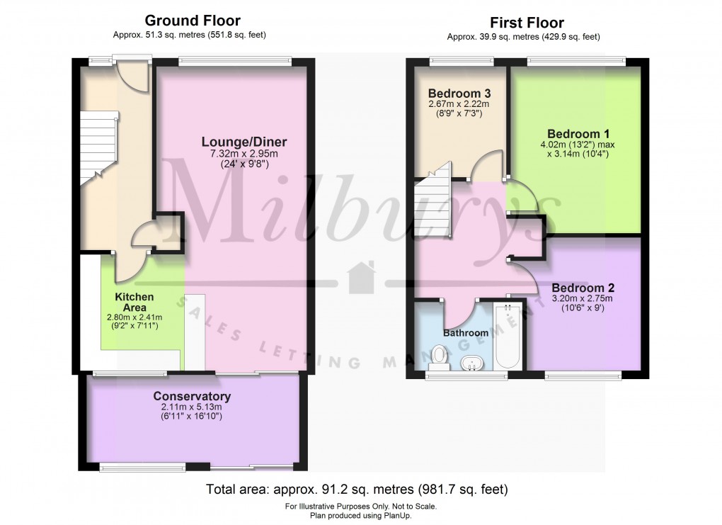 Floorplan for Blaisdon, Yate, South Gloucestershire