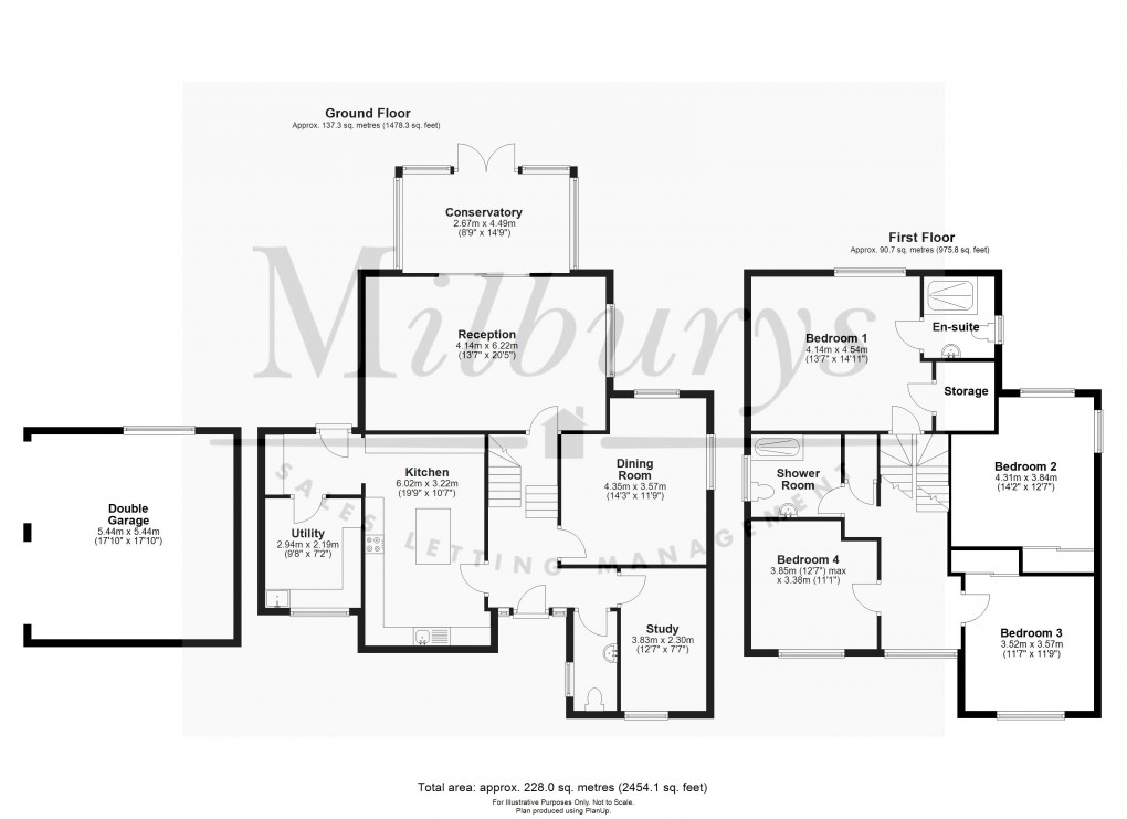 Floorplan for West View, Alveston, South Gloucestershire