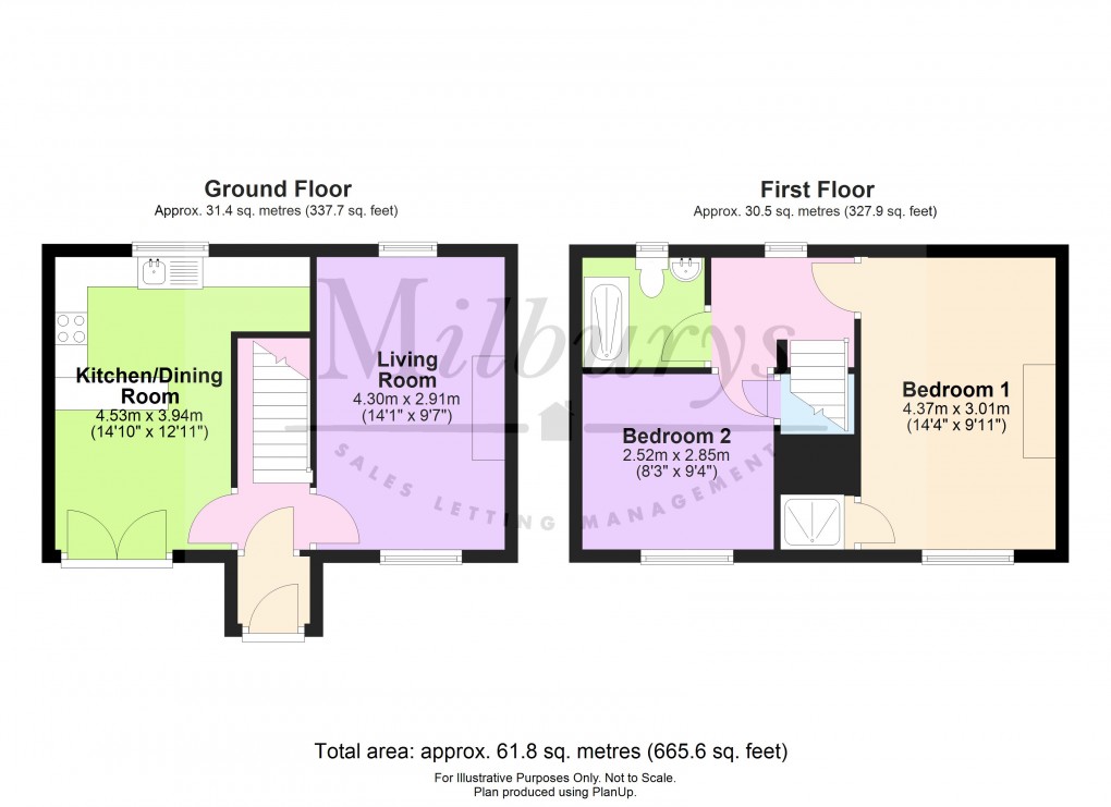 Floorplan for Old Rectory Road, Kingswood, Gloucestershire