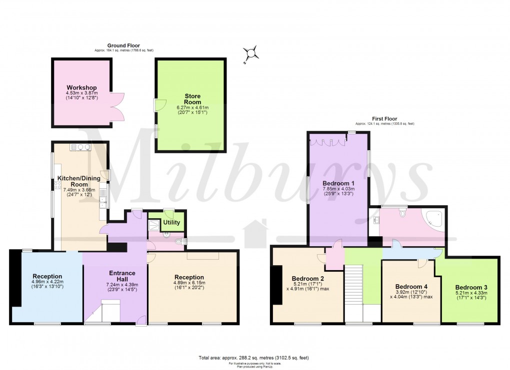 Floorplan for Shortwood Road, Pucklechurch, Bristol