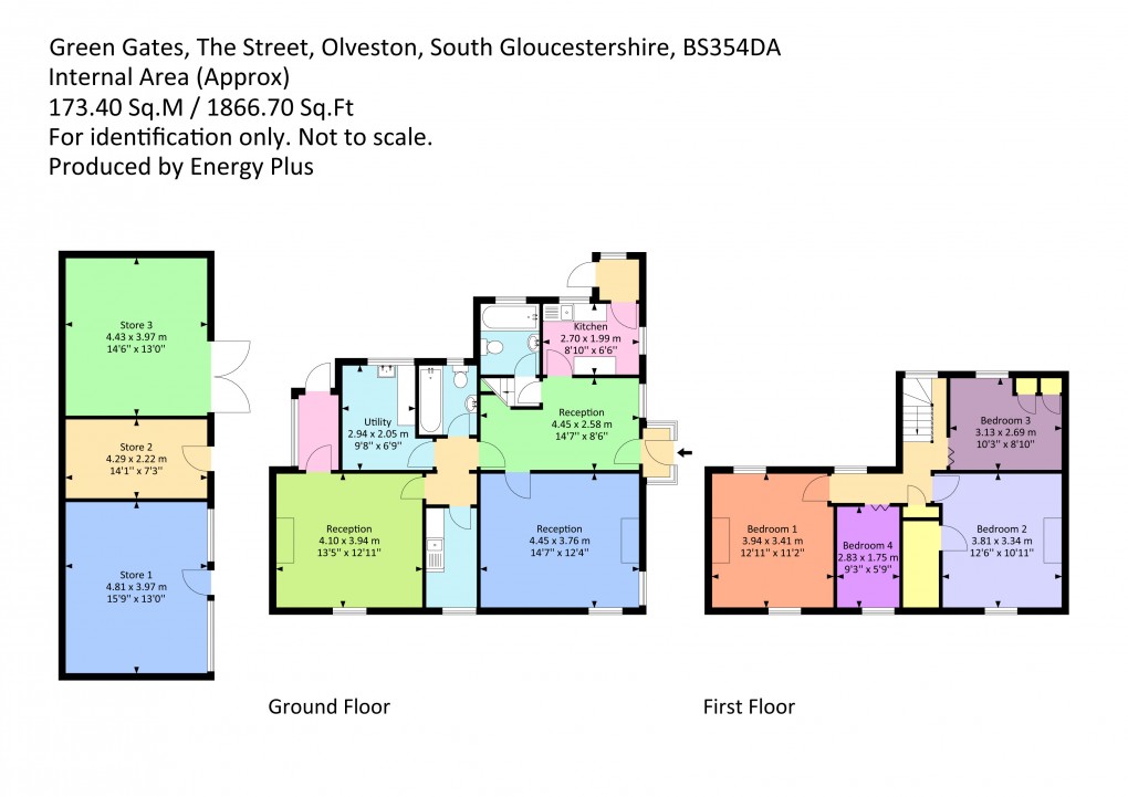 Floorplan for The Street, Olveston, South Gloucestershire